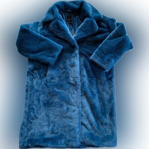 NWT!! Vera Wang fur long coat size XXL